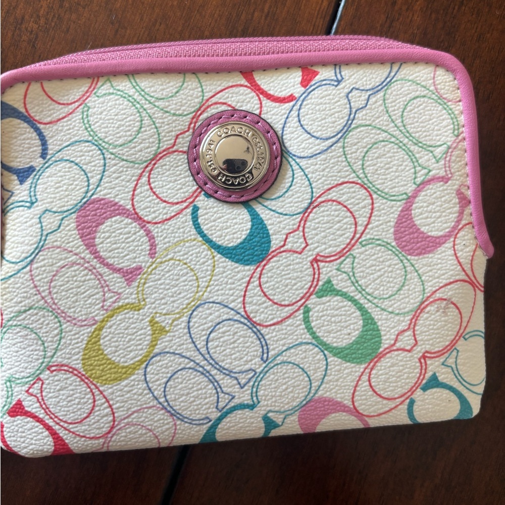 Coach Multicolored Wristlet - Picture 4 of 7